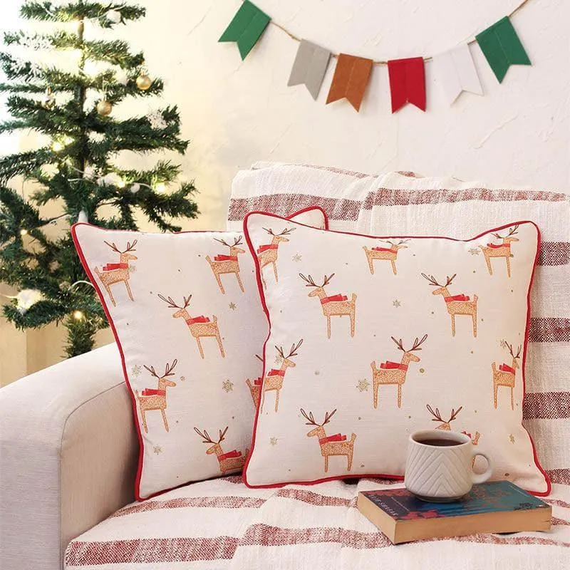 Jolly Reindeer Cushion Gift media 4