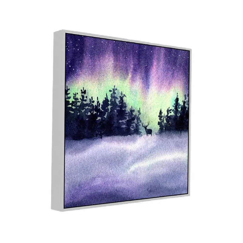 Aurora Charm Canvas Wall Art With Frame media 3