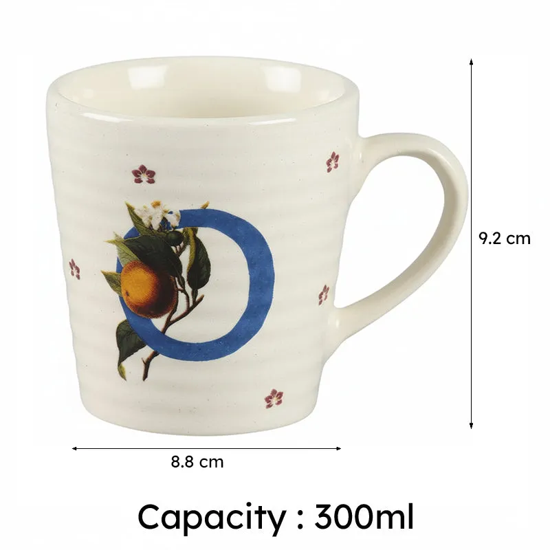 India Circus Orange Orchids Coffee Mug (300 mL) media 9