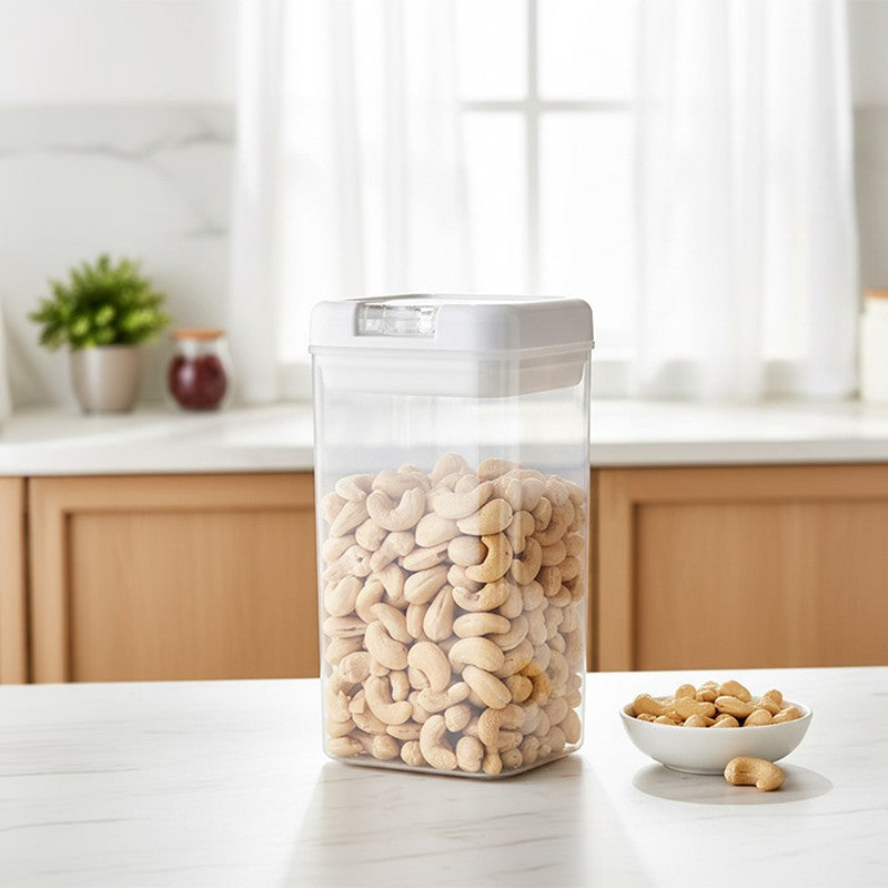 Snaplock Clari Air Tight Container (White/1000 mL )