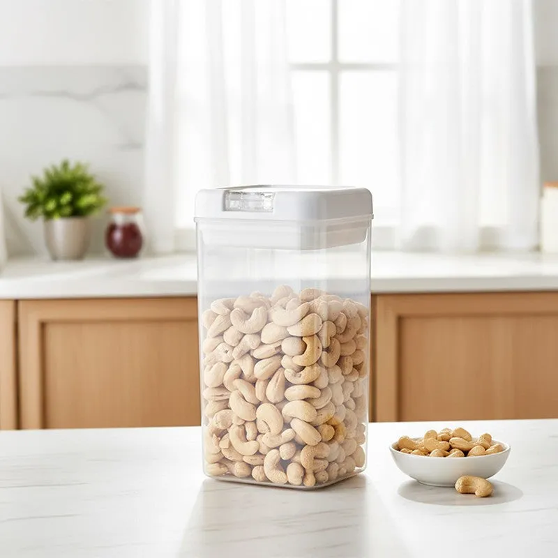 Snaplock Clari Air Tight Container (White/1000 mL ) media 1