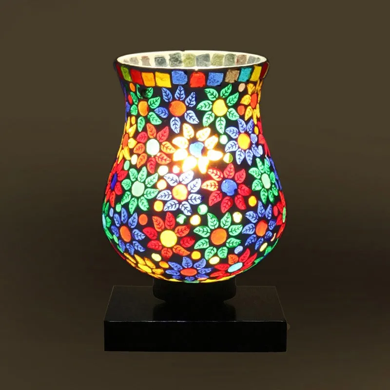 Lumiva Mosaic Glass Table Lamp - Multicolor media 8
