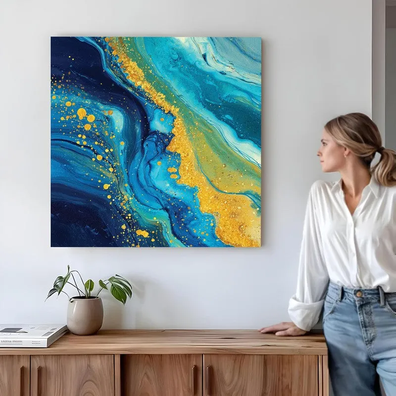 Liquid Glass Canvas Wall Art media 8