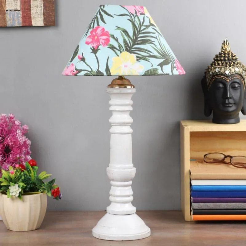 Gardensa Araceli Fabric Table Lamp - Multicolor media 3
