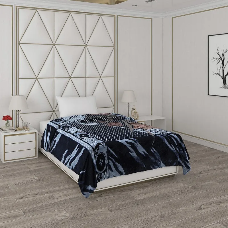 Monte Carlo Midnight Weave Blanket - 600 GSM media 1