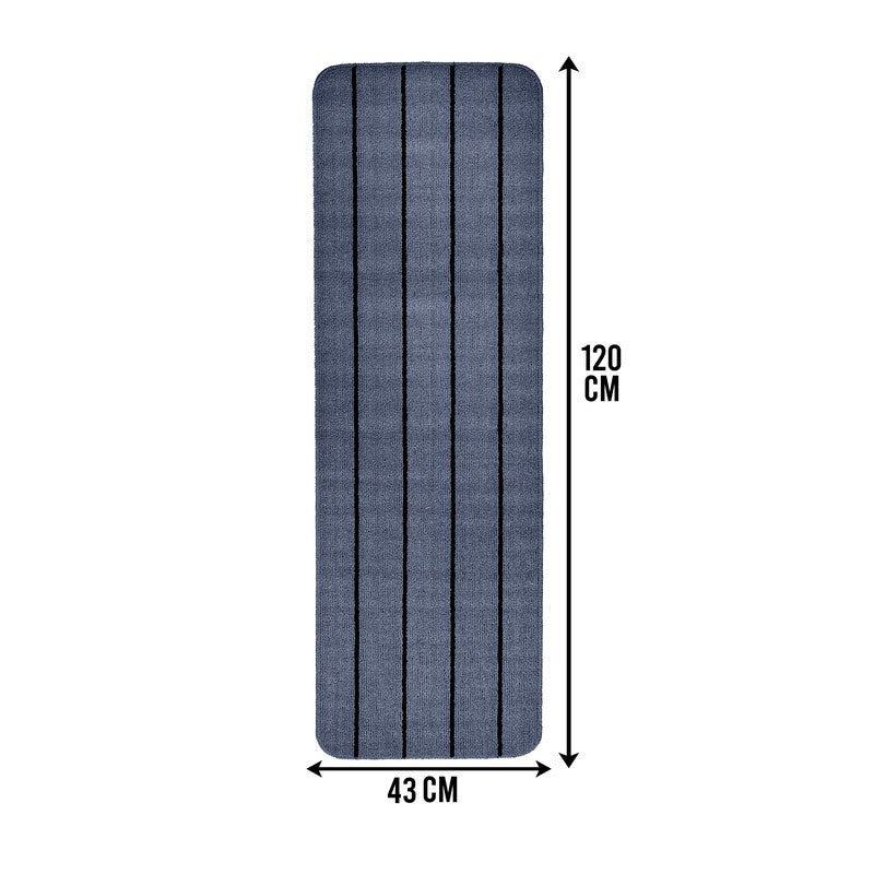 CozyLines Kitchen Floor Mats (Blue) - Set of Two media 7