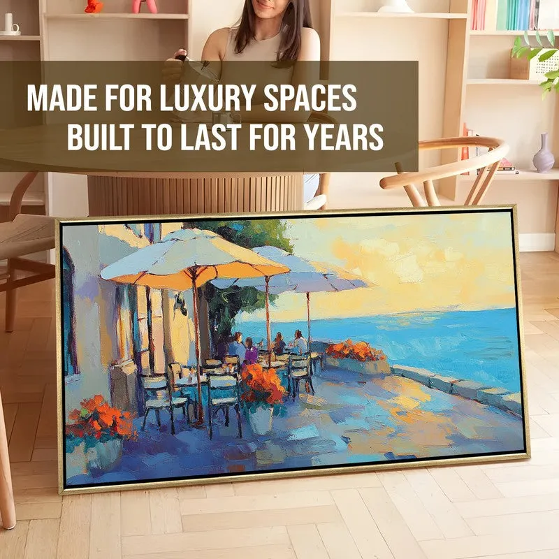 Azura Canvas Wall Painting With Frame media 7