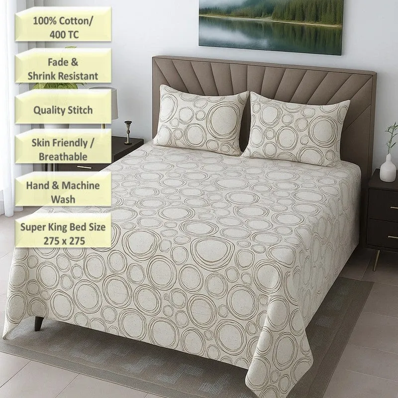 Echura Cotton Bedsheets - 350 TC media 8