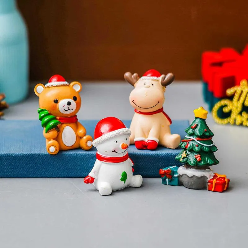 Yuletide Buddies Resin Figurine - Set Of Four media 4
