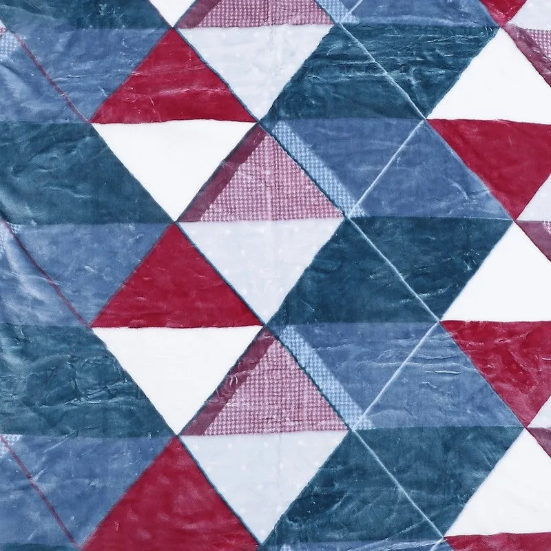 Monte Carlo Geometric Dreamscape Blanket - 850 GSM media 6