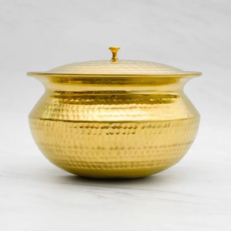 Cookelle Durable Brass Handi - 5000 mL media 4