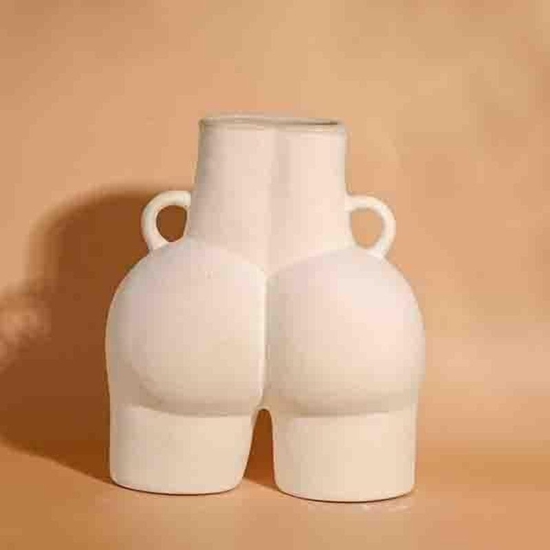 Greek Goddess Vase - White media 3