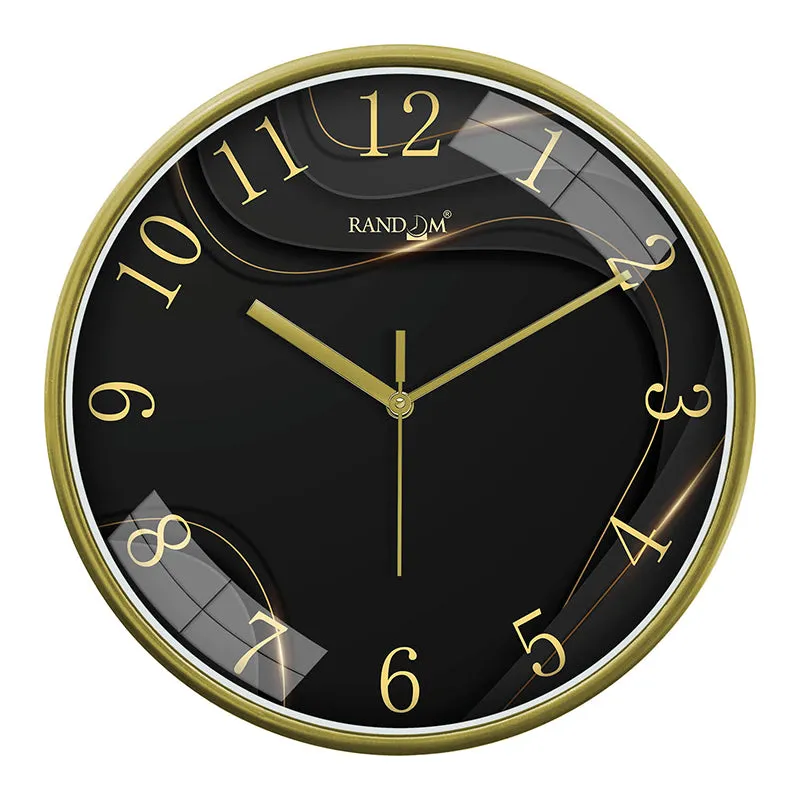 Tempus Noir Wall Clock media 3