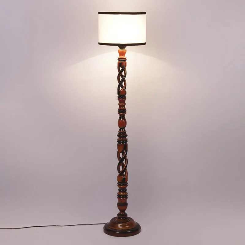 Twilight Treasures Floor Lamp - White media 5