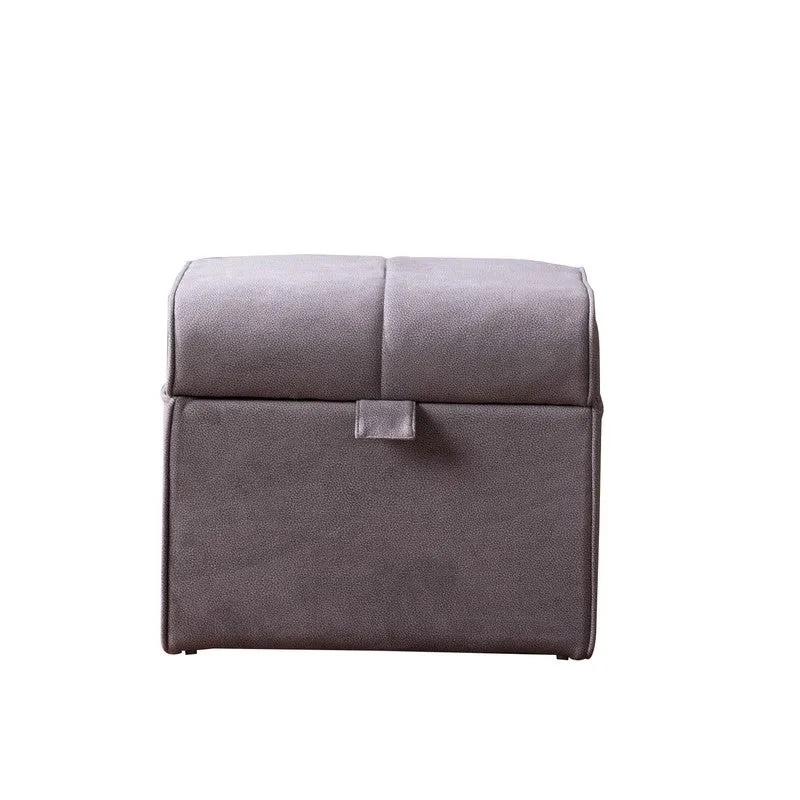 Dotty Polyster Ottomans - Grey media 3