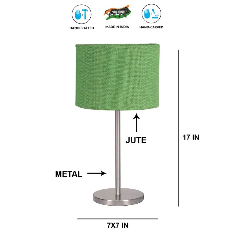 Noctra Echo Glow Metal Table Lamp - Green media 8