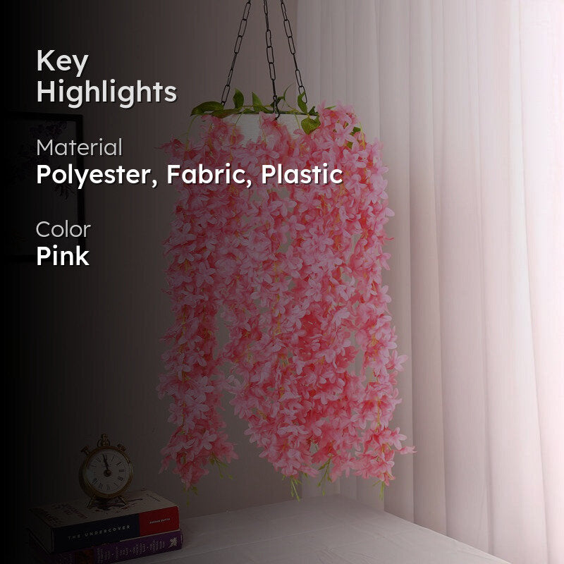 Perenna Artificial Orchid (Pink) - Set Of Two media 2