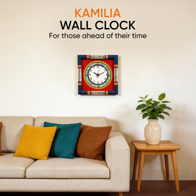 Kamilia Handcrafted Wall Clock media 3