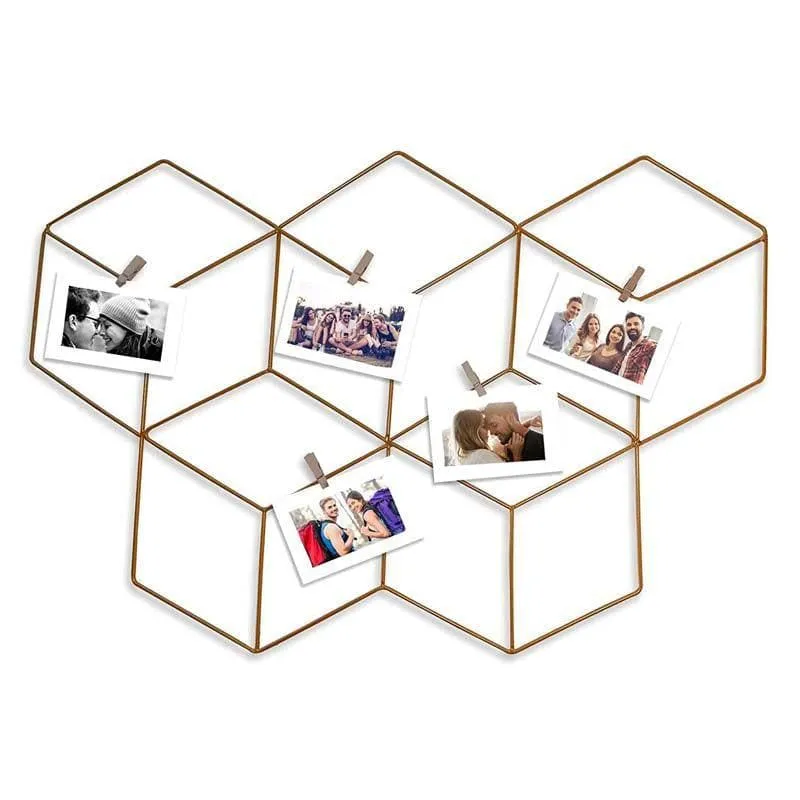 Cubix Wall Art - Gold media 4