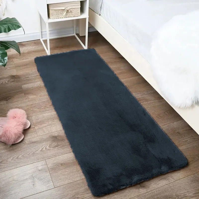 Luxe Neo Runner Rug - Charcoal media 1