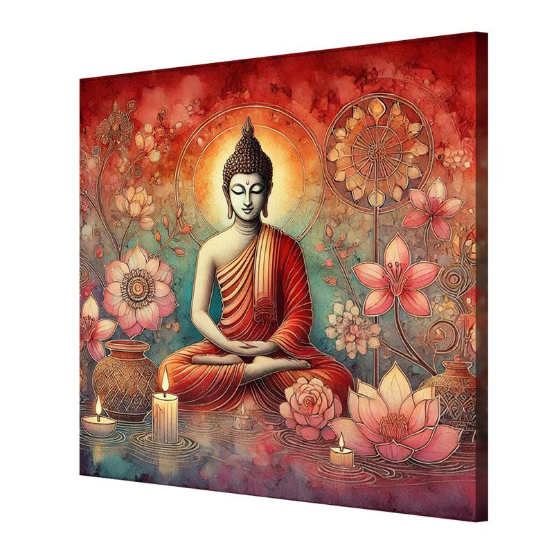 Shakyamuni Buddha Wall Painting media 6