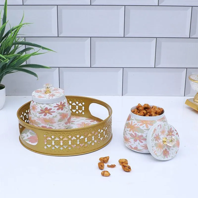 Alev Jar With Tray (200 ML) - Three Piece Set media 1