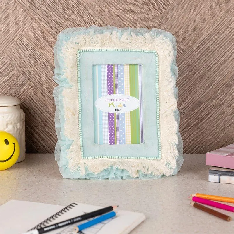 Truna Frill Photo Frame - Blue media 1