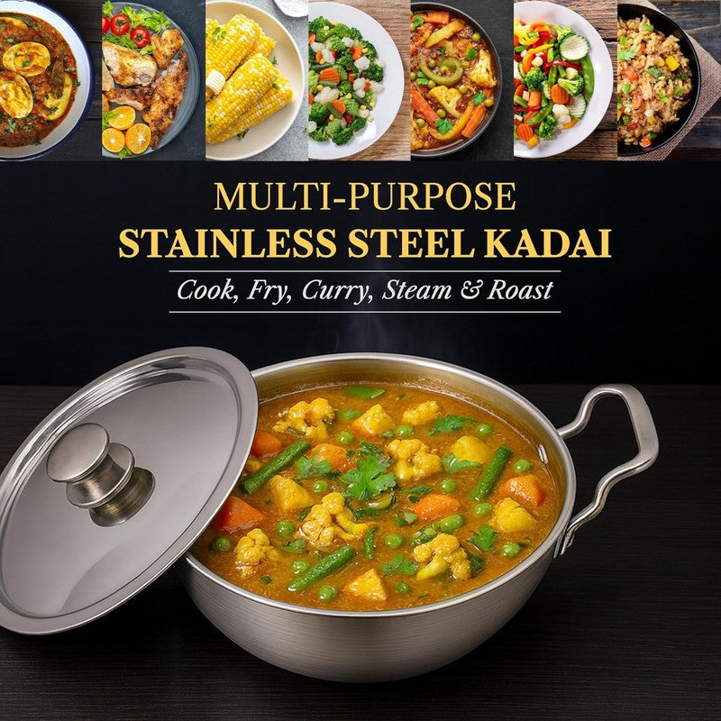 Solara Iron Bloom Glossy Triply Cookware Sets - Two Piece Set media 6