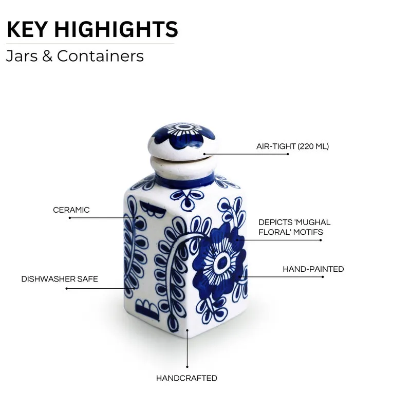 Madhuni Handpainted Airtight Storage Jar - 220 Ml media 5