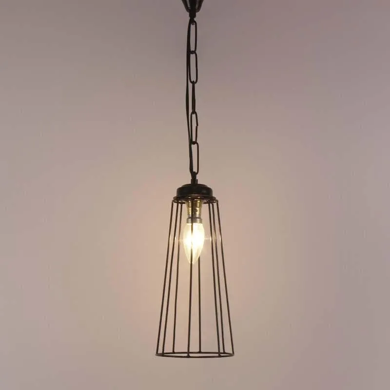Conical Shell Metal Ceiling Lamp media 5