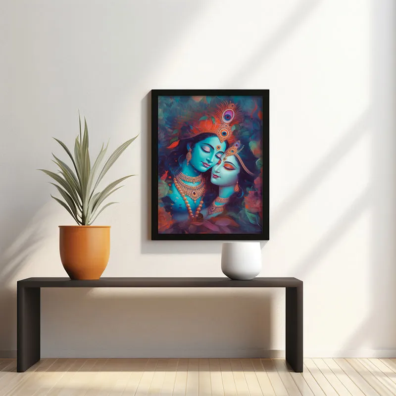 Krishna Radha Wall Art media 1