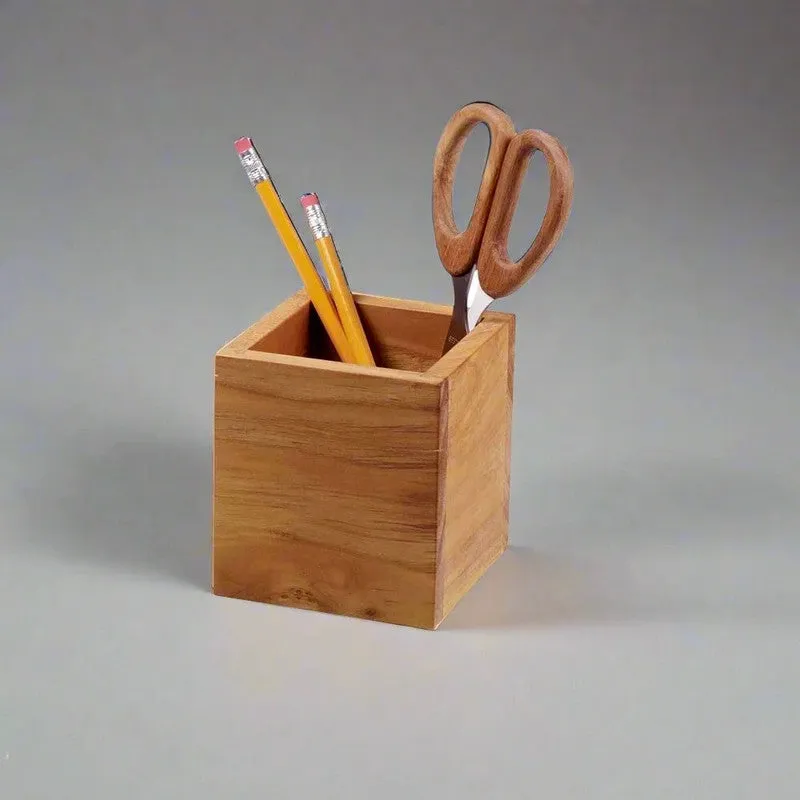PencilPort MDF Pen Stand - Brown media 4
