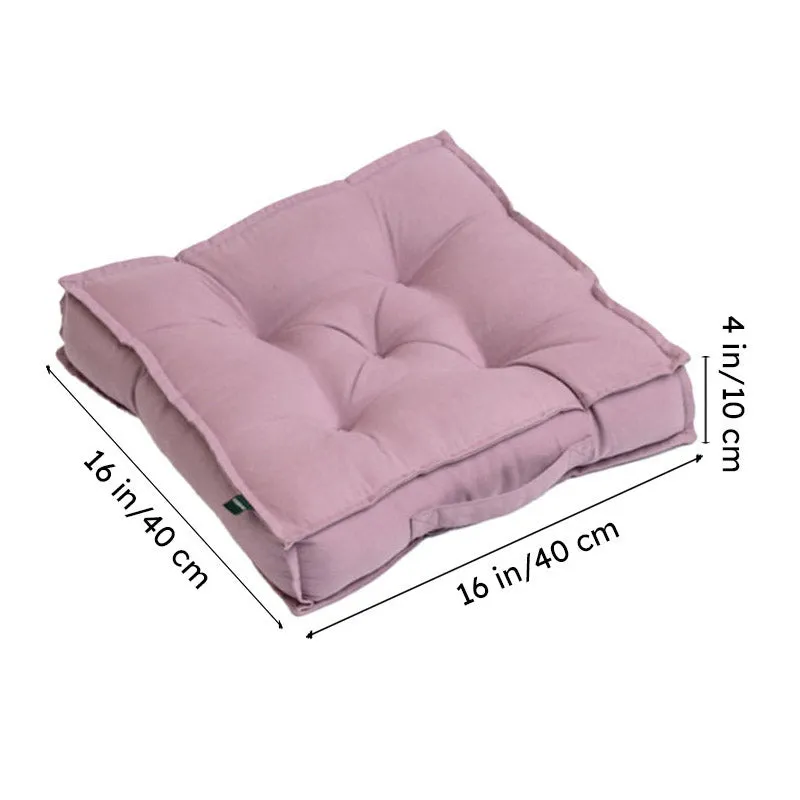 Tara Floor Cushion (Lilac Purple) - Set Of Three media 9