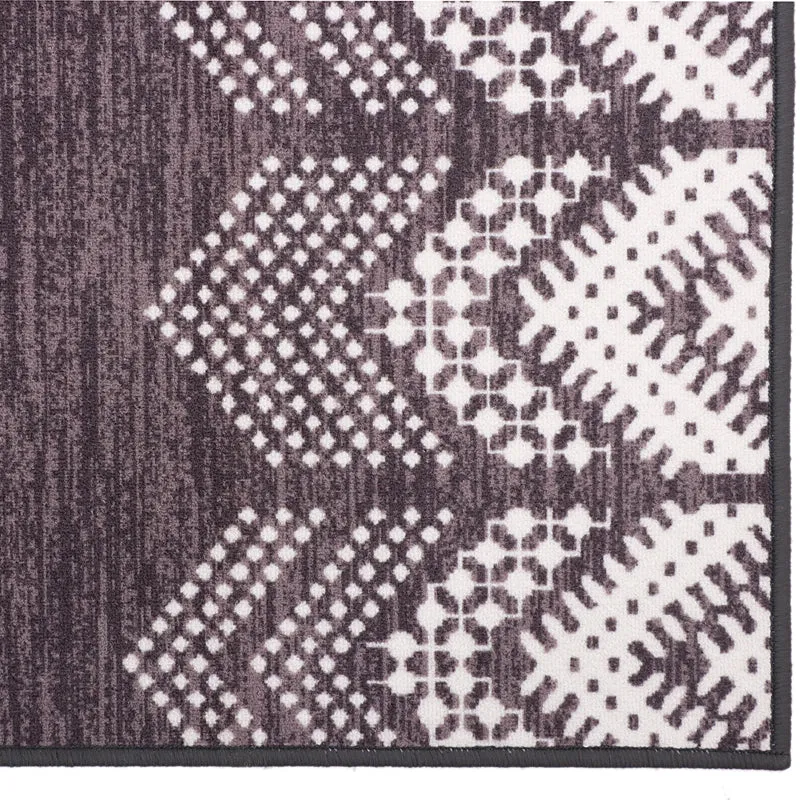 Deep Chevrons Anti-Skid Carpet - Purple media 4