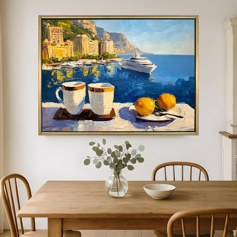 Coastara Canvas Wall Painting With Frame