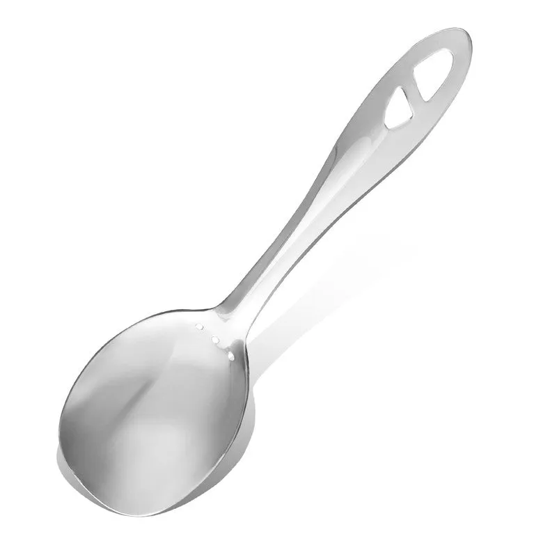 Solid Stainless Steel Serving Spoon - 26 CM media 3
