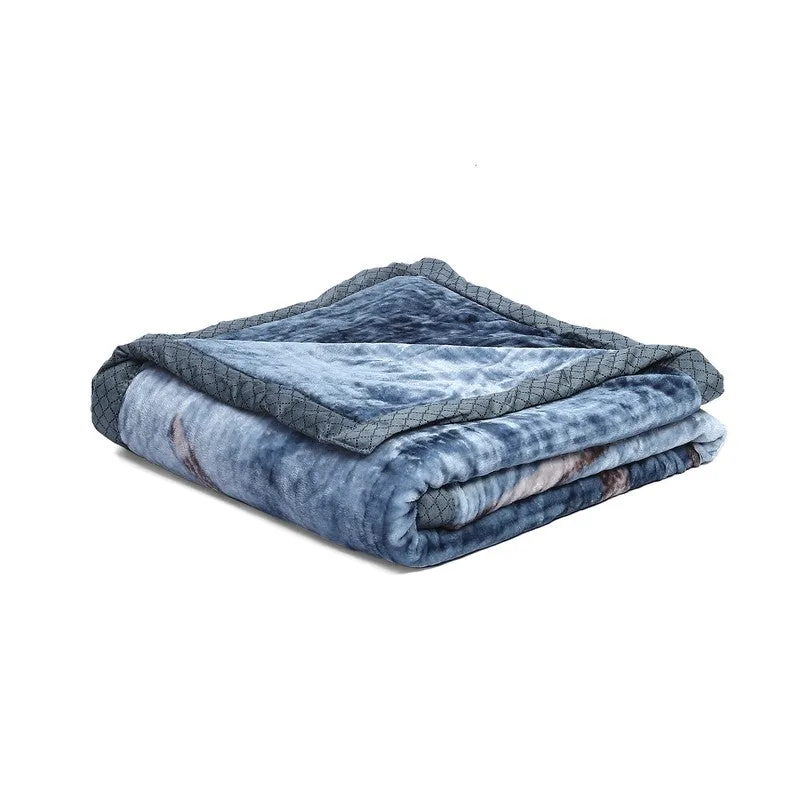 Monte Carlo Midnight Luxe Blanket - 550 GSM media 5