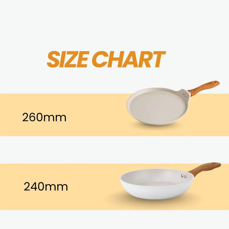 Salford Non Stick Cookware Set (White) - Two Piece Set media 11