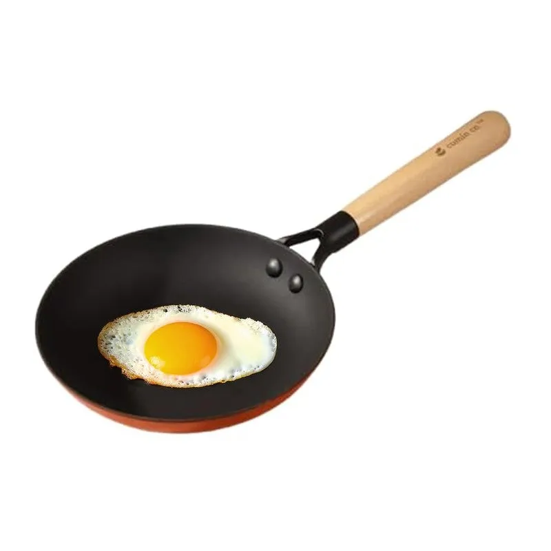 Cumin Co Enamel Cast Iron Frying Pan (Rust) - 1000 mL media 3