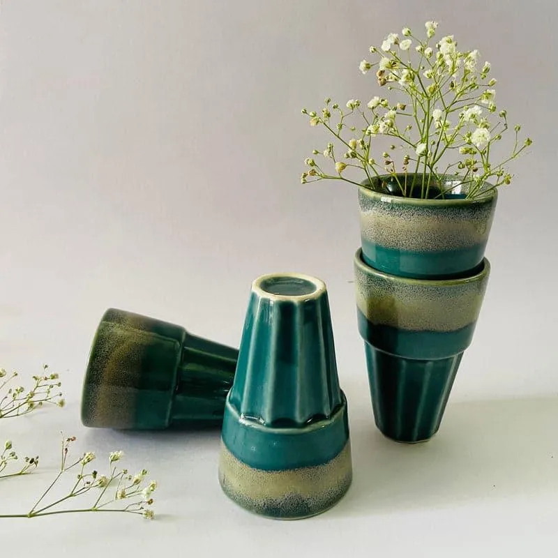 Hebe Ceramic Khullad Teal - 150 ML media 1