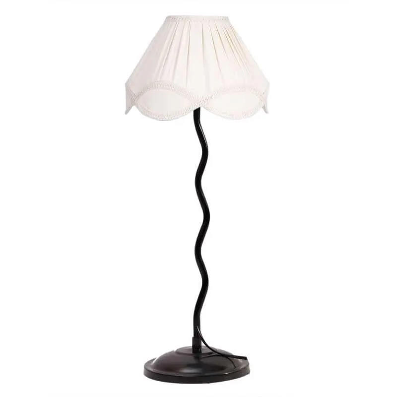 Feirra Fabric Table Lamp - White,Black media 6
