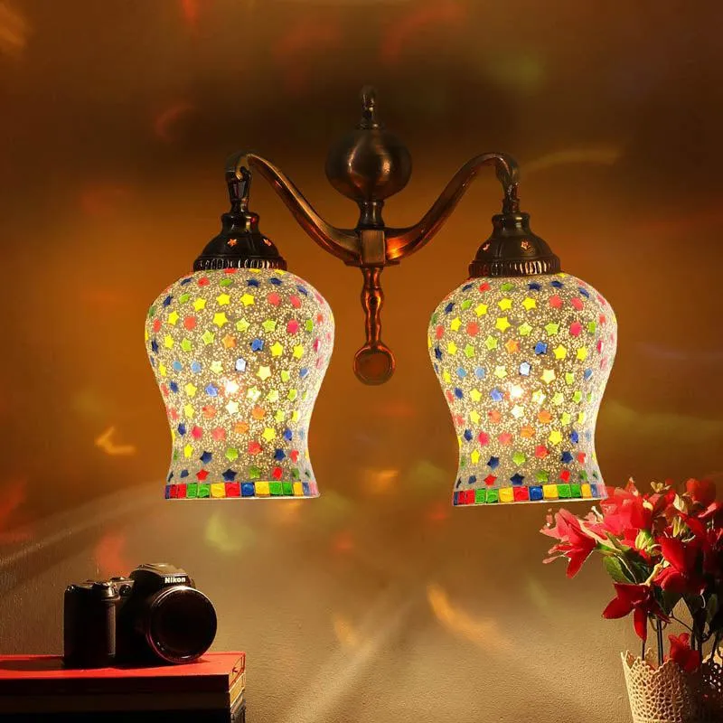 Dusk Illume Metal Mosaic Wall Lamp media 4