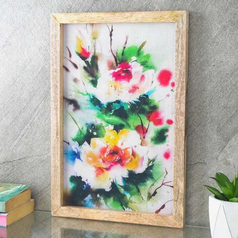Spring Bloom Canvas Painting media 3