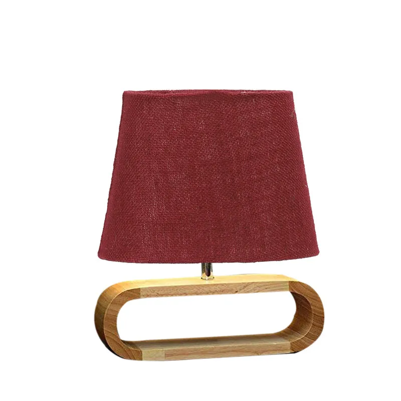 Sienna I Curve Jute Table Lamp - Maroon,Brown media 6