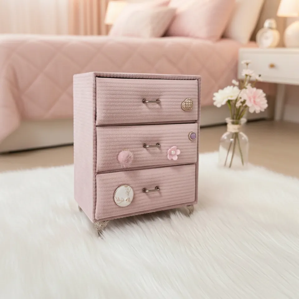 Luxe Caddy Desk Organiser - Pink media 7