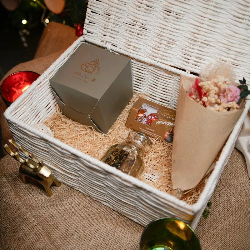 Hearth & Bloom Christmas Basket - Four-Piece Set media 1