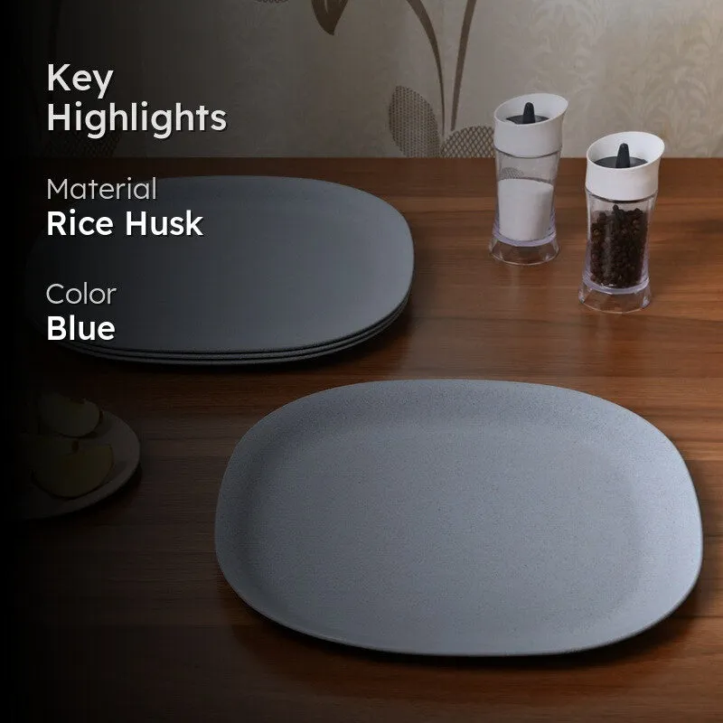 Slatewave Dinner Plate - Set Of Four media 2