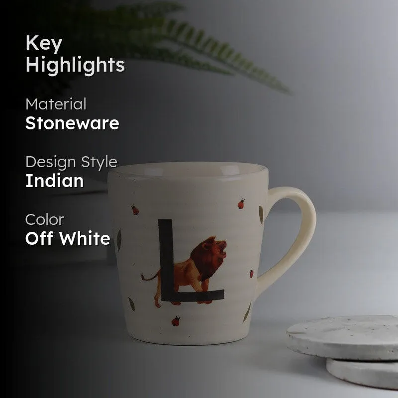 India Circus Lion Lady Coffee Mug (300 mL) media 2