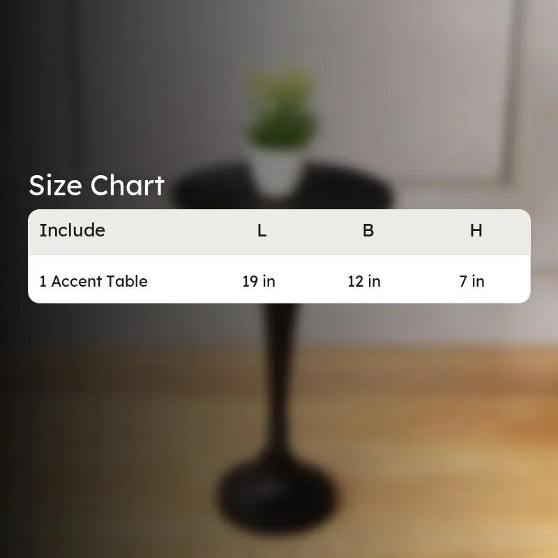 Araban Accent Table - Black media 5