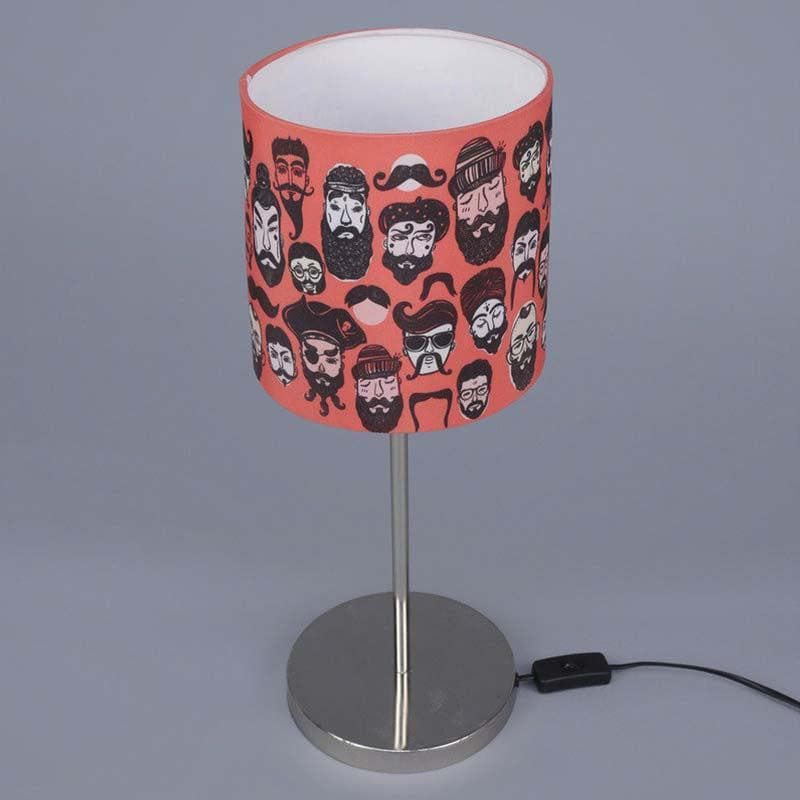 Beard Babble Fabric Table Lamp - Multicolor media 6